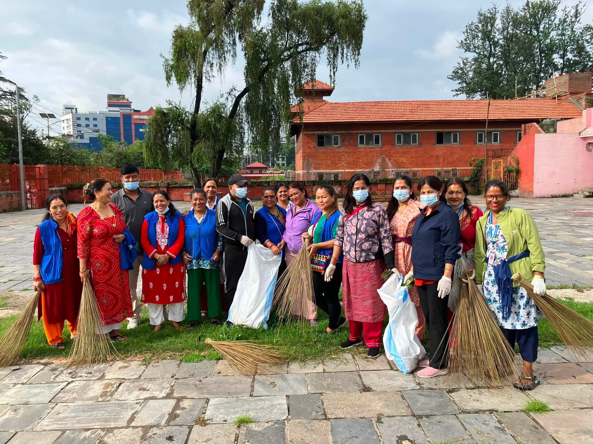 पशुपति क्षेत्र सरसफाइ र वृक्षारोपण कार्यक्रम